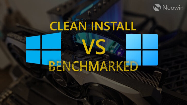Clean installed Windows 10 22H2 vs Windows 11 23H2 benchmarked for performance
