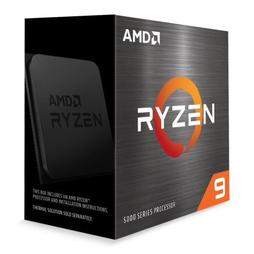 AMD Ryzen 9 5950X CPU, AM4, 3.4GHz (4.9 Turbo), 16-Core, 105W, 72MB Cache, 7nm, 5th Gen, No Graphics, NO HEATSINK/FAN