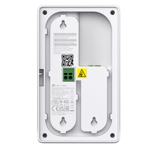 TP-LINK (EAP615GP-WALL) Omada AX1800 Wi-Fi 6 Wall Plate GPON Access Point, GPON Port, MU-MIMO, VoIP Calls
