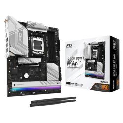 Asrock B850 PRO RS WIFI, AMD B850, AM5, ATX, 4 DDR5, HDMI, USB-C (DP-alt), Wi-Fi 6E, 2.5G LAN, RGB, 4x M.2
