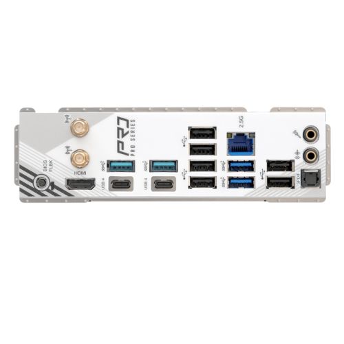 Asrock X870 PRO RS WIFI, AMD X870, AM5, ATX, 4 DDR5, HDMI, 2 USB4, Wi-Fi 7, 2.5G LAN, RGB, 3x M.2