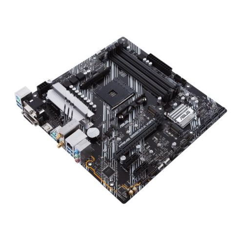 Asus PRIME B550M-A WIFI II, AMD B550, AM4, Micro ATX, 4 DDR4, VGA, DVI, HDMI, Wi-Fi, PCIe4, 2x M.2