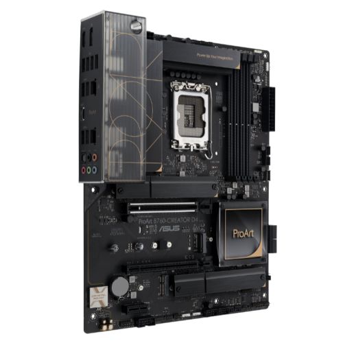 Asus PROART B760-CREATOR D4, Intel B760, 1700, ATX, 4 DDR4, HDMI, DP, 2.5G LAN, PCIe5, 3x M.2, Creator Hub
