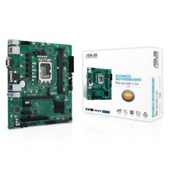 Asus PRO H610M-C D4-CSM - Corporate Stable Model, Intel H610, 1700, Micro ATX, 2 DDR4, VGA, HDMI, DP, PCIe4, 1x M.2