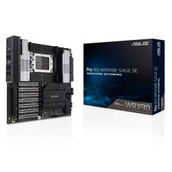 Asus PRO WS WRX90E-SAGE SE, Workstation, AMD WRX90, sTR5, EEB, 8 DDR5 ECC, Dual 10G LAN, SlimSAS, 7x PCIe5 x16, 4x M.2