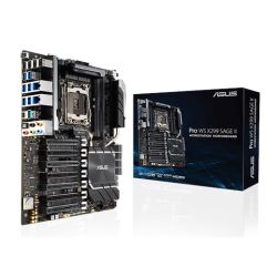 Asus PRO WS X299 SAGE II, Workstation, Intel X299, 2066, CEB, 7 x PCIe, U.2, Dual 2.5G LAN, AI Overclocking, 2x M.2