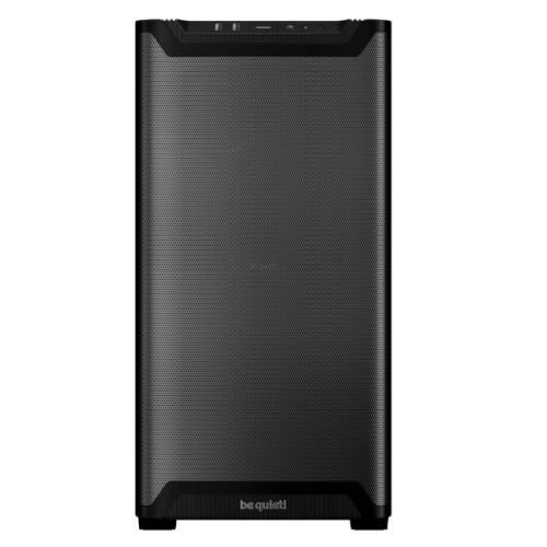 Be Quiet! Pure Base 501 Airflow Window Gaming Case w/ Glass Side, ATX, Compact Design, 2 Pure Wings 3 Fans, High Airflow Front & Top, USB-C, Black