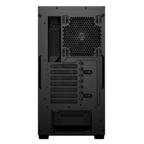 Be Quiet! Pure Base 501 Airflow Window Gaming Case w/ Glass Side, ATX, Compact Design, 2 Pure Wings 3 Fans, High Airflow Front & Top, USB-C, Black