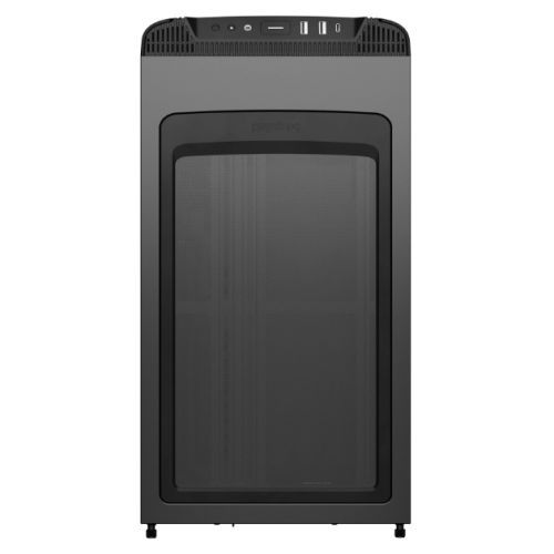Be Quiet! Pure Base 501 Airflow Window Gaming Case w/ Glass Side, ATX, Compact Design, 2 Pure Wings 3 Fans, High Airflow Front & Top, USB-C, Black