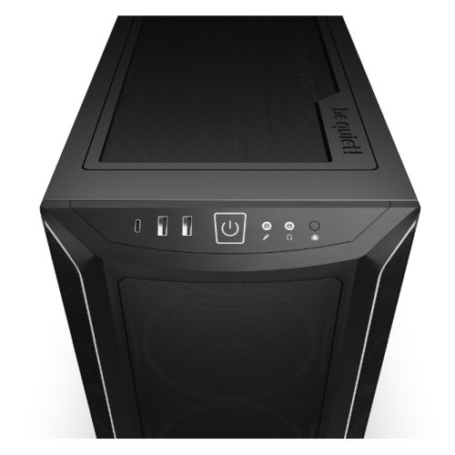 Be Quiet! Shadow Base 800 FX RGB Gaming Case w/ Glass Window, E-ATX, ARGB Front Strips & Controller, 4x ARGB Fans & Hub, Mesh Airflow, USB-C, Black