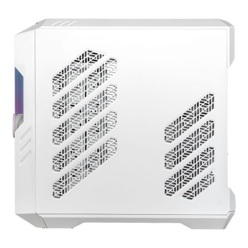 Cooler Master HAF 700 EVO Gaming Case w/ Glass Side, E-ATX, Multi Chamber, 5x ARGB Fans, ARGB Fan Hub, Front LCD Display, USB-C, White