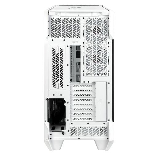 Cooler Master HAF 700 EVO Gaming Case w/ Glass Side, E-ATX, Multi Chamber, 5x ARGB Fans, ARGB Fan Hub, Front LCD Display, USB-C, White