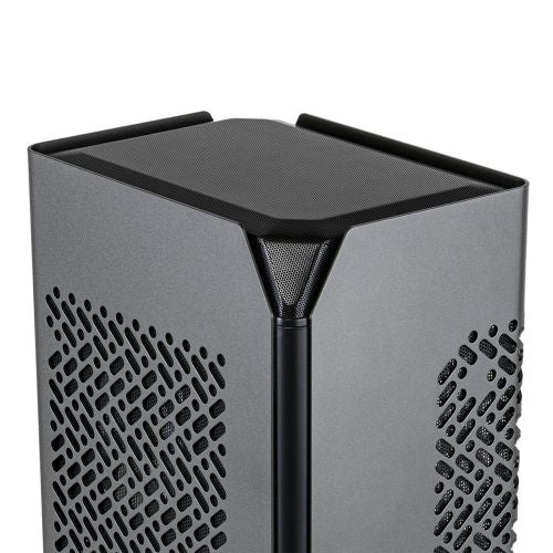 Cooler Master NCORE 100 MAX Gaming Case, Mini ITX, Extendable Width, 120mm AIO Cooler & 850W PSU Included, 4-Slot GPU Support, USB-C, Dark Grey