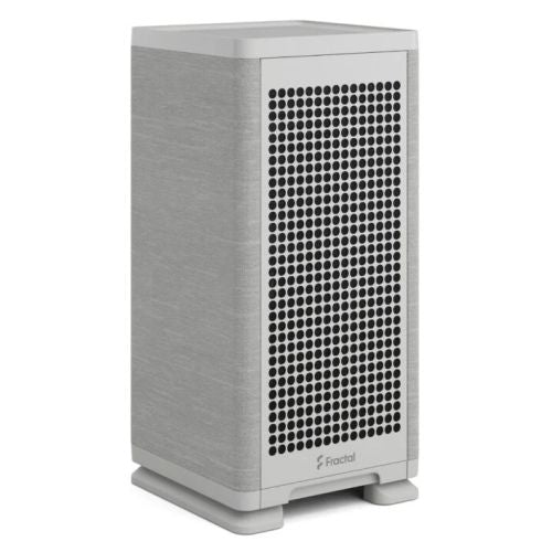 Fractal Design Mood (Light Grey) SFF Case, Mini ITX, Requires SFX/SFX-L PSU, 1 Fan, PCIe 4.0 Riser Card, USB-C, 325mm GPU & 280mm Radiator Support