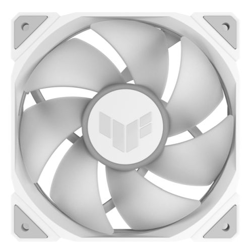 Asus TUF Gaming TR120 ARGB 12cm PWM Case Fans (3 Pack), Hydraulic Bearing, 28mm Frame, Double-layer LED Matrix Design, 2000 RPM, White