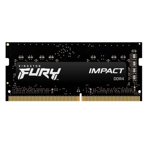 Kingston Fury Impact 32GB Kit (2 x 16GB), DDR4, 3200MHz (PC4-25600), CL20, XMP, SODIMM Memory