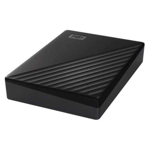 WD 4TB My Passport External Hard Drive, 2.5", USB 3.2 Gen1, Hardware Encryption, Backup Software, Black