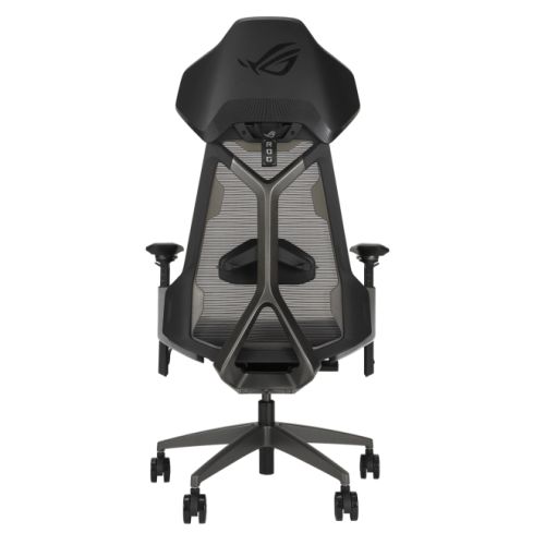 Asus ROG Destrier Ergo Gaming Chair, Cyborg-Inspired Design, Versatile Seat Adjustments, Mobile Gaming Arm Support, Acoustic Panel