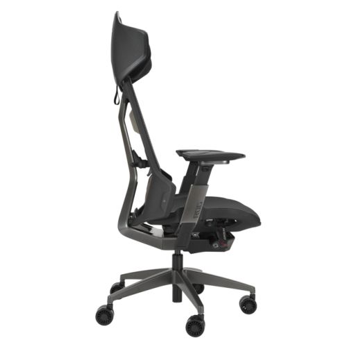 Asus ROG Destrier Ergo Gaming Chair, Cyborg-Inspired Design, Versatile Seat Adjustments, Mobile Gaming Arm Support, Acoustic Panel
