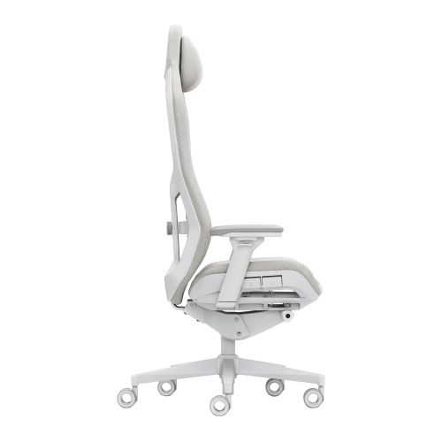 Fractal Design Refine Mesh Light Gaming Chair, Synchro-Tilt, Memory Foam Headrest, Padded 4D Armrests, Adaptable Support