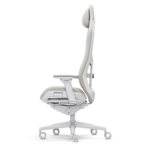 Fractal Design Refine Mesh Light Gaming Chair, Synchro-Tilt, Memory Foam Headrest, Padded 4D Armrests, Adaptable Support