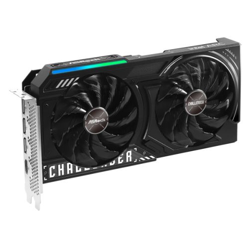 Asrock Intel Arc B570 Challenger 10GB OC, 10GB DDR6, HDMI, 3 DP, 2600MHz Clock, LED Indicator, Overclocked