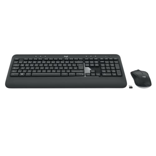 Logitech MK540 Advanced Wireless Keyboard and Mouse Desktop Kit, Spill Resistant