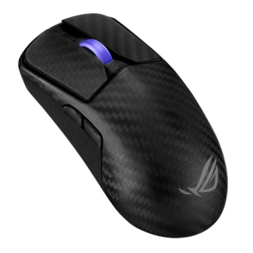 Asus ROG Harpe Ace Extreme Gaming Mouse, Wireless/Bluetooth/USB, Ultralight 47g, Carbon Fiber, 42000 DPI, Esports Approved