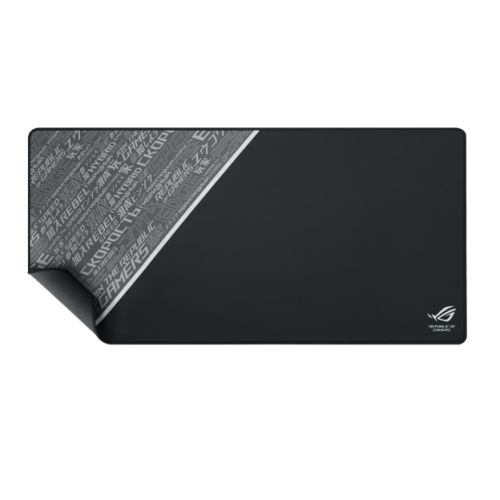 Asus ROG SHEATH BLK Mouse Pad, Smooth Surface, Non-Slip ROG Rubber Base, Anti-Fray, 900 x 440 x 3 mm, Black