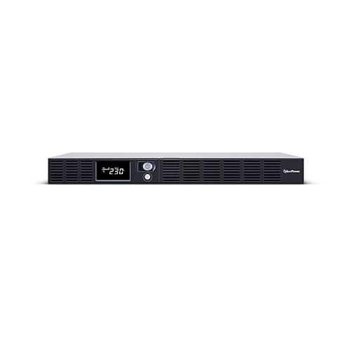 CyberPower Smart App 1000VA Line Interactive 1U Rackmountable Office UPS, 600W, LCD Display, 6x IEC, AVR Energy Saving, Hot-swappable Batteries