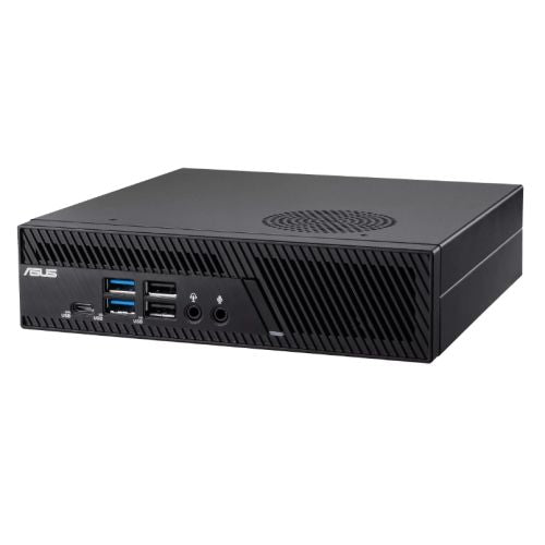 Asus Mini PC PB63 Barebone (PB63-B-B3075MH), i3-13100, DDR5, 2.5"/M.2, HDMI, 2 DP, USB-C, GB LAN, Wi-Fi 6E, VESA - No RAM, Storage or O/S