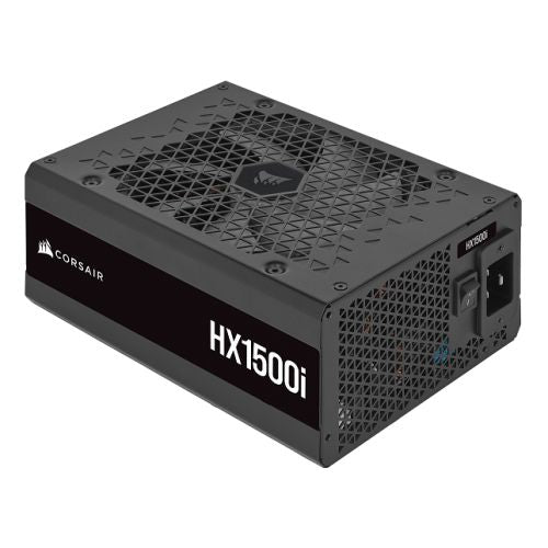 Corsair 1500W HX1500i V2 PSU, Fluid Dynamic Fan, Fully Modular, Ultra-Low Noise, 80+ Platinum, ATX 3.0, PCIe 5.0