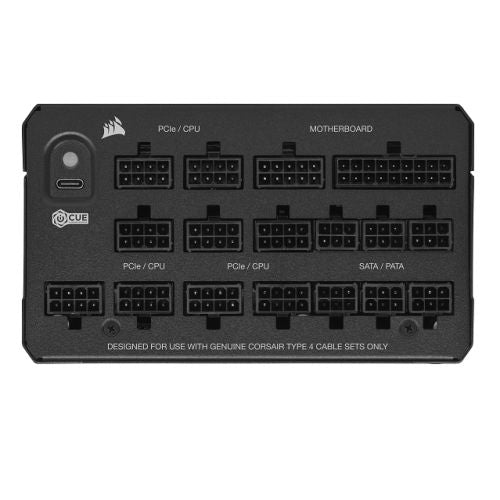 Corsair 1500W HX1500i V2 PSU, Fluid Dynamic Fan, Fully Modular, Ultra-Low Noise, 80+ Platinum, ATX 3.0, PCIe 5.0