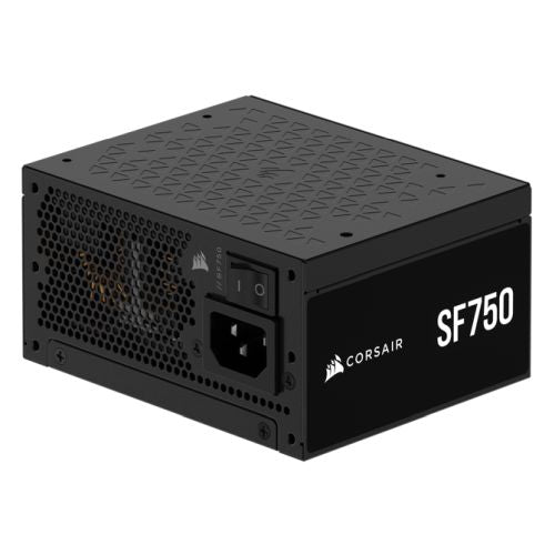 Corsair 750W SF Series SF750 SFX PSU, Fully Modular, 80+ Platinum, Fluid Dynamic Fan, ATX 3.1, PCIe 5.1, SFX-to-ATX Bracket