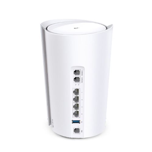 TP-LINK (DECO X73-DSL) VDSL Whole Home Mesh Wi-Fi 6 Router, Single Unit, Dual Band AX5400, 3 RJ11, OFDMA & MU-MIMO