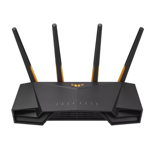 Asus (TUF-AX3000 V2) TUF Gaming AX3000 Dual Band Wi-Fi 6 Router, Mobile Game Mode, 3 Steps Port Forwarding, 2.5G LAN, AiMesh, AiProtection Pro
