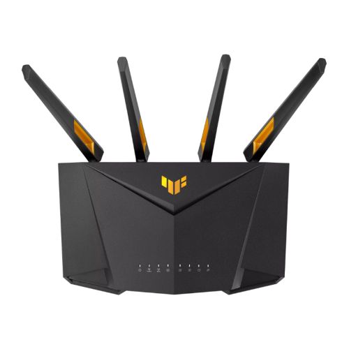 Asus (TUF-AX3000 V2) TUF Gaming AX3000 Dual Band Wi-Fi 6 Router, Mobile Game Mode, 3 Steps Port Forwarding, 2.5G LAN, AiMesh, AiProtection Pro