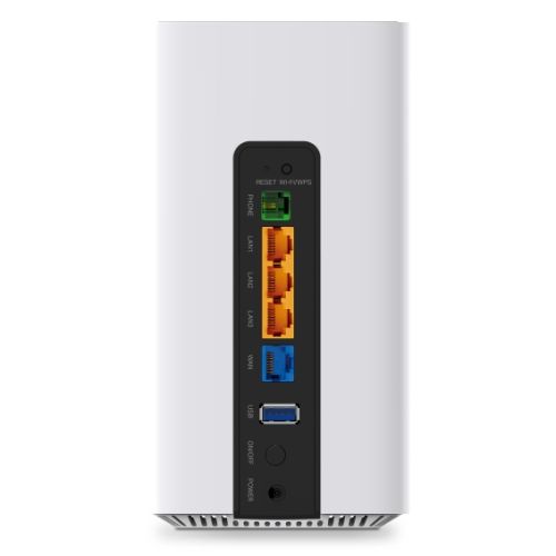 TP-LINK Aginet (EX530v) AX3000 Dual Band Wi-Fi 6 VoIP Router, EasyMesh, Remote Management, GB WAN/LAN, 1x Phone Ports, USB