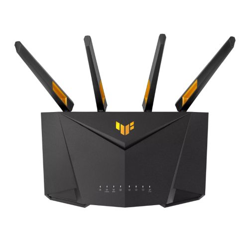 Asus (TUF-AX4200) TUF Gaming AX4200 Dual Band Wi-Fi 6 Gaming Router, Mobile Game Mode, 3 Steps Port Forwarding, 2.5G LAN, AiMesh, AiProtection Pro