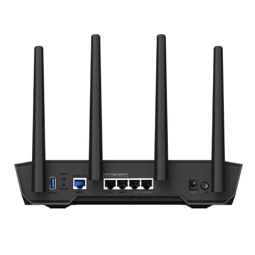Asus (TUF-AX4200) TUF Gaming AX4200 Dual Band Wi-Fi 6 Gaming Router, Mobile Game Mode, 3 Steps Port Forwarding, 2.5G LAN, AiMesh, AiProtection Pro