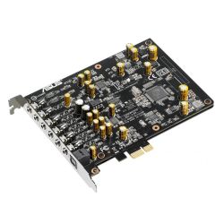 Asus XONAR AE Soundcard, PCIe, 7.1, Hi-Res Audio, 150ohm Headphone Amp, HQ DAC, EMI Back Plate