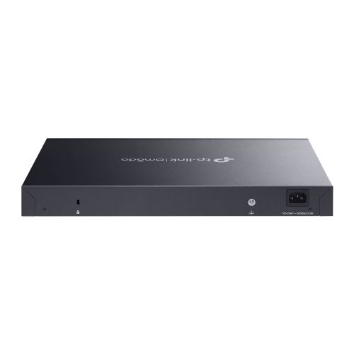 TP-LINK (SG3428XMPP) Omada 24-Port Gigabit and 4-Port 10GE SFP+ L2+ Managed Switch with 16-Port PoE+ & 8-Port PoE++ Rackmountable