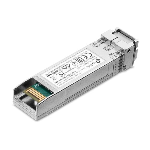 TP-LINK (SM5110-SR) 10GBase-SR SFP+ LC Transceiver, Hot-Pluggable, DDM Support, 850 nm
