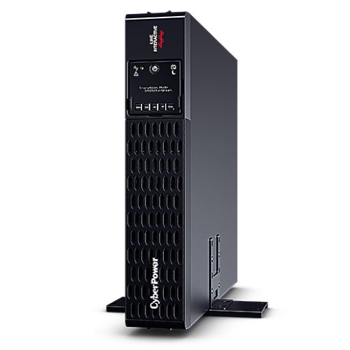 CyberPower XL Smart App 2200VA Line Interactive 2U Rackmountable Professional UPS, 2200W, LCD Display, 8x IEC, AVR Energy Saving, Hot-swappable Batteries, Ext. Battery Module