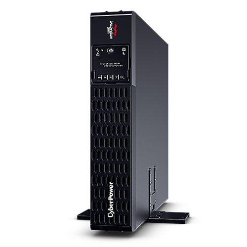 CyberPower Smart App 3000VA Line Interactive 2U Rackmountable Professional UPS, 3000W, LCD Display, 8x IEC, AVR Energy Saving, Hot-swappable Batteries