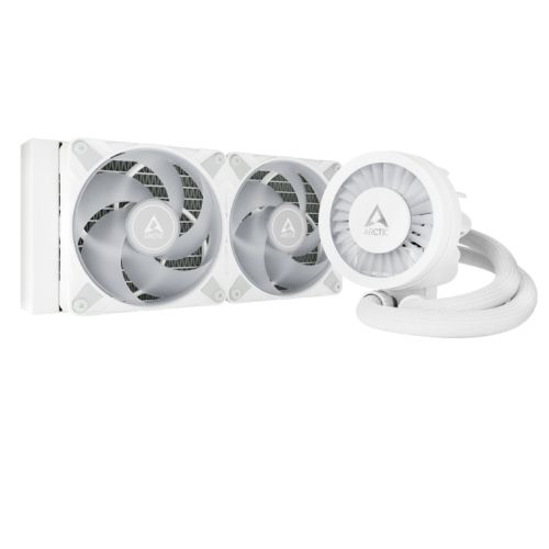 Arctic Liquid Freezer III A-RGB 240mm Liquid CPU Cooler, P12 PWM PST ARGB Fans & ARGB PWM Controlled Pump, White