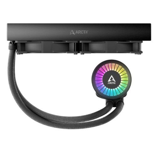 Arctic Liquid Freezer III A-RGB 280mm Liquid CPU Cooler, P14 PWM PST ARGB Fans & ARGB PWM Controlled Pump, Black
