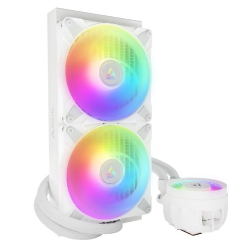 Arctic Liquid Freezer III A-RGB 280mm Liquid CPU Cooler, P14 PWM PST ARGB Fans & ARGB PWM Controlled Pump, White
