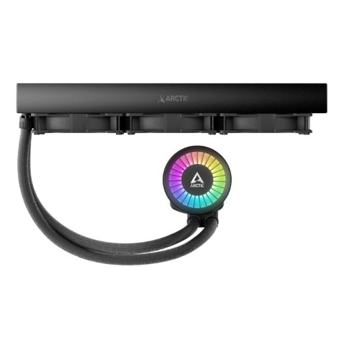 Arctic Liquid Freezer III A-RGB 360mm Liquid CPU Cooler, P12 PWM PST ARGB Fans & ARGB PWM Controlled Pump, Black