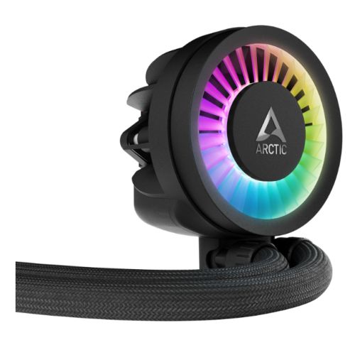 Arctic Liquid Freezer III A-RGB 360mm Liquid CPU Cooler, P12 PWM PST ARGB Fans & ARGB PWM Controlled Pump, Black